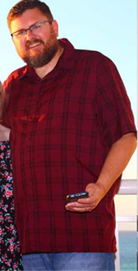 James, 41 — before